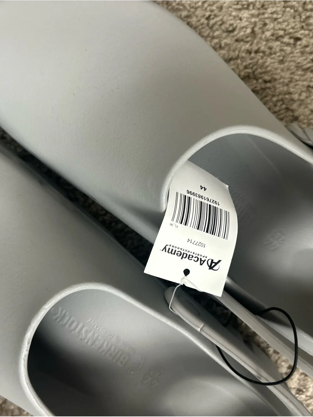 Birkenstock Gray Clog Sandals Adjustable Buckle Strap EU 44 US 11